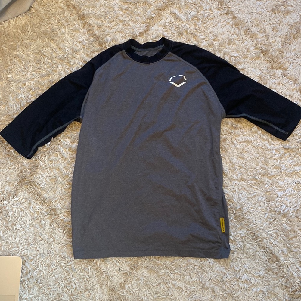 Evoshield 3/4 sleeve length baseball shirt